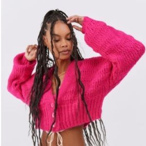 NWOT Urban Outfitters UO Sydney Cropped Cardigan Size Small
